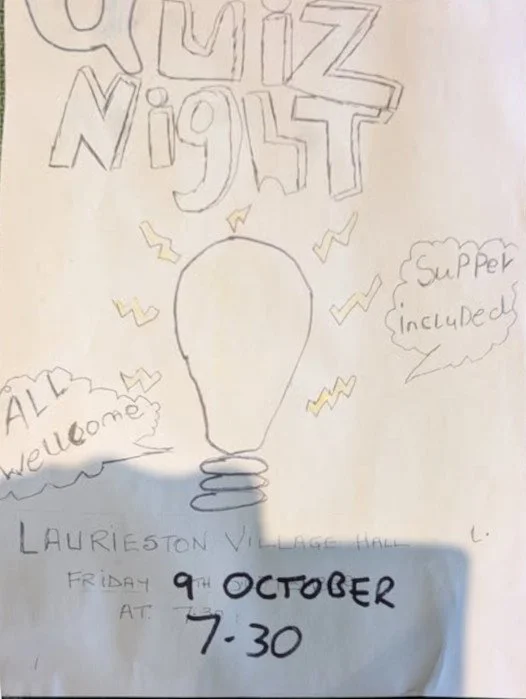 Quiz night in Laurieston