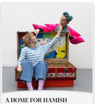 CatStrand Events: A HOME FOR HAMISH