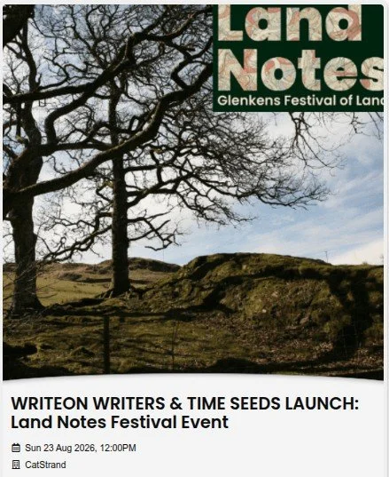 Land Notes Festival: Writeon Writers & Time Seeds Launch