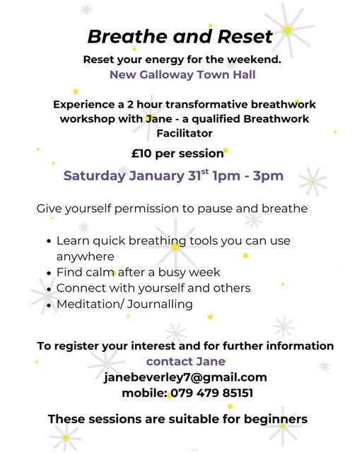 Breathe and Reset workshop
