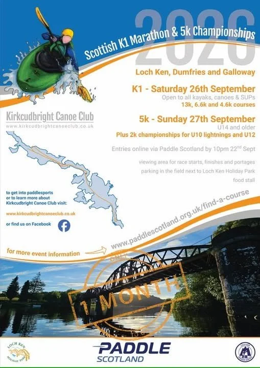 Paddle Scotland K1 Marathon and 5K Championships