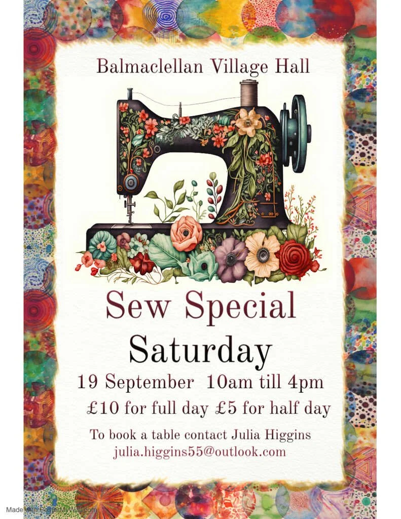 Sew Special Saturday, Balmaclellan