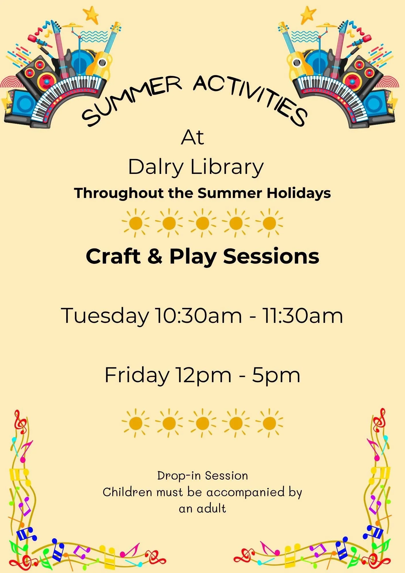 Dalry Library Craft & Play Sessions