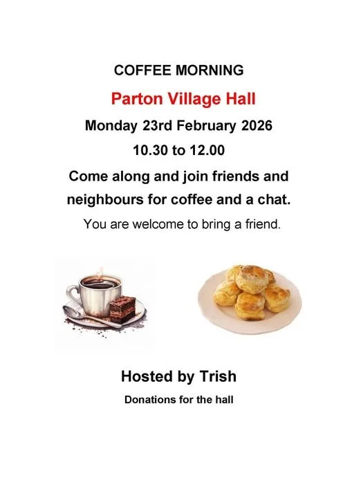 Parton Village Hall Coffee Morning