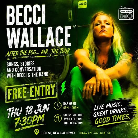 CatStrand Gig and Bar Night: Becci Wallace