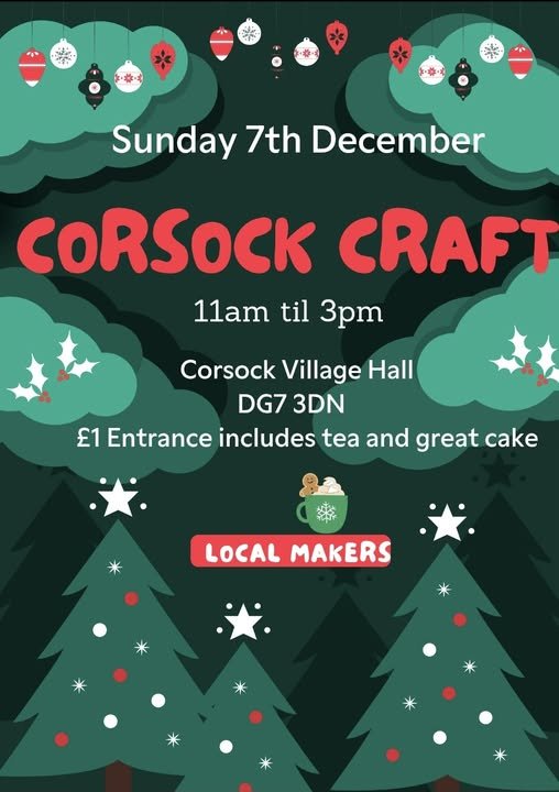 Corsock Craft Fair’s 21st year