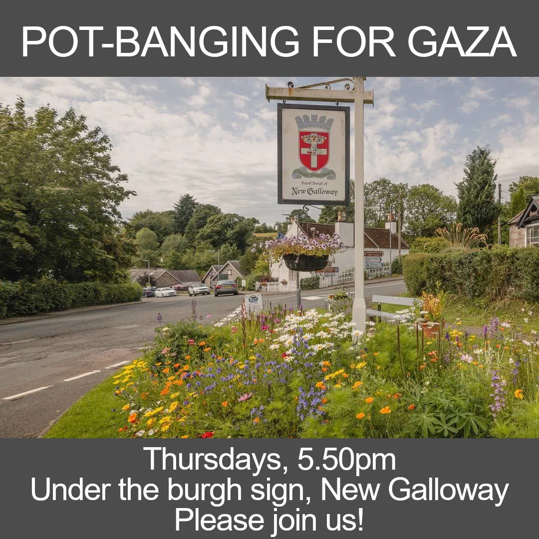 Pot banging for Gaza