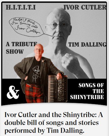 CatStrand Events: Help I Think I'm Turning Into Ivor Cutler