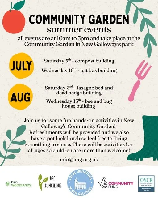 New Galloway Community Garden Day
