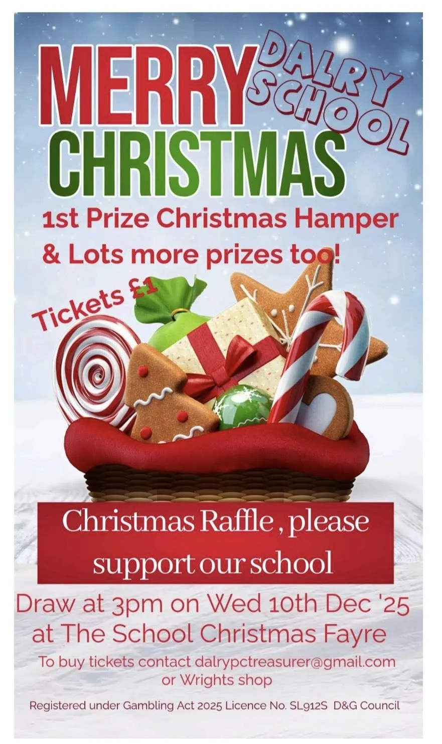 Dalry School Christmas Raffle