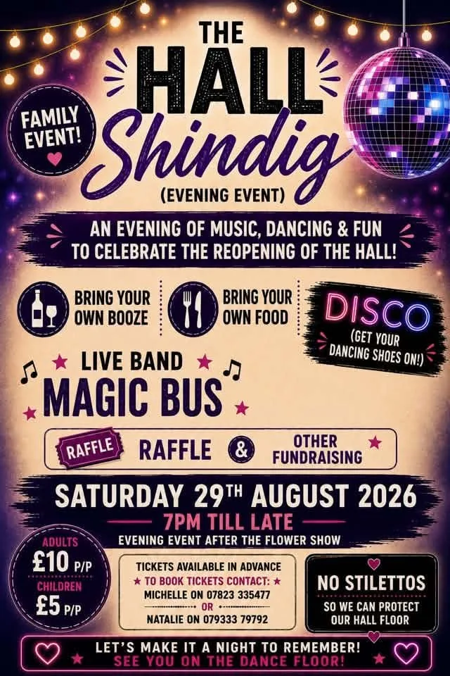 Crossmichael Memorial Hall Shindig