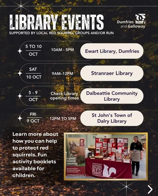 Red Squirrel library event