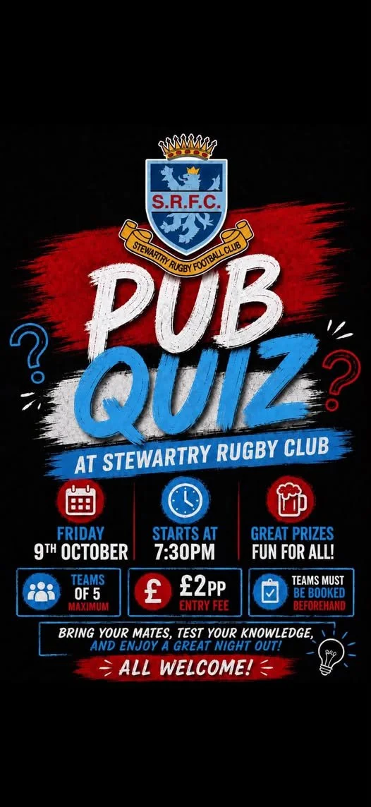 Stewartry Rugby Club Pub Quiz
