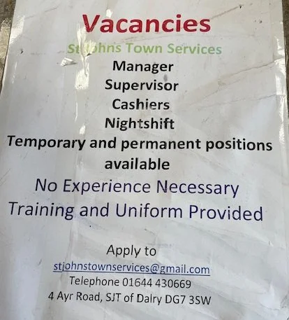 St John's Town Service Vacancies