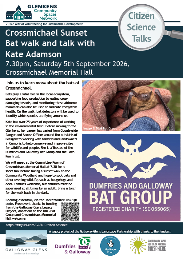 Crossmichael Bat Walk and Talk