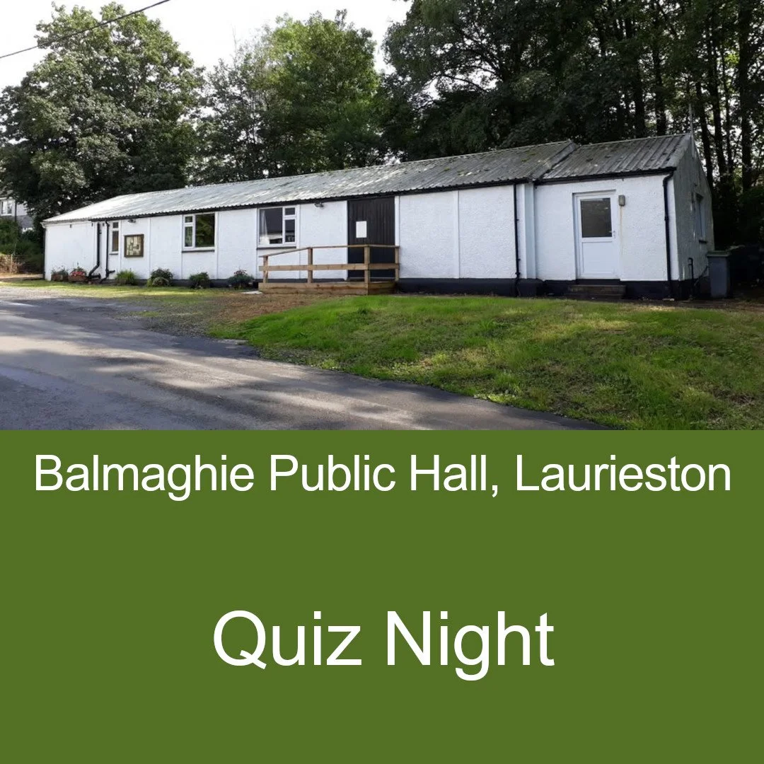Balmaghie Public Hall Quiz Night