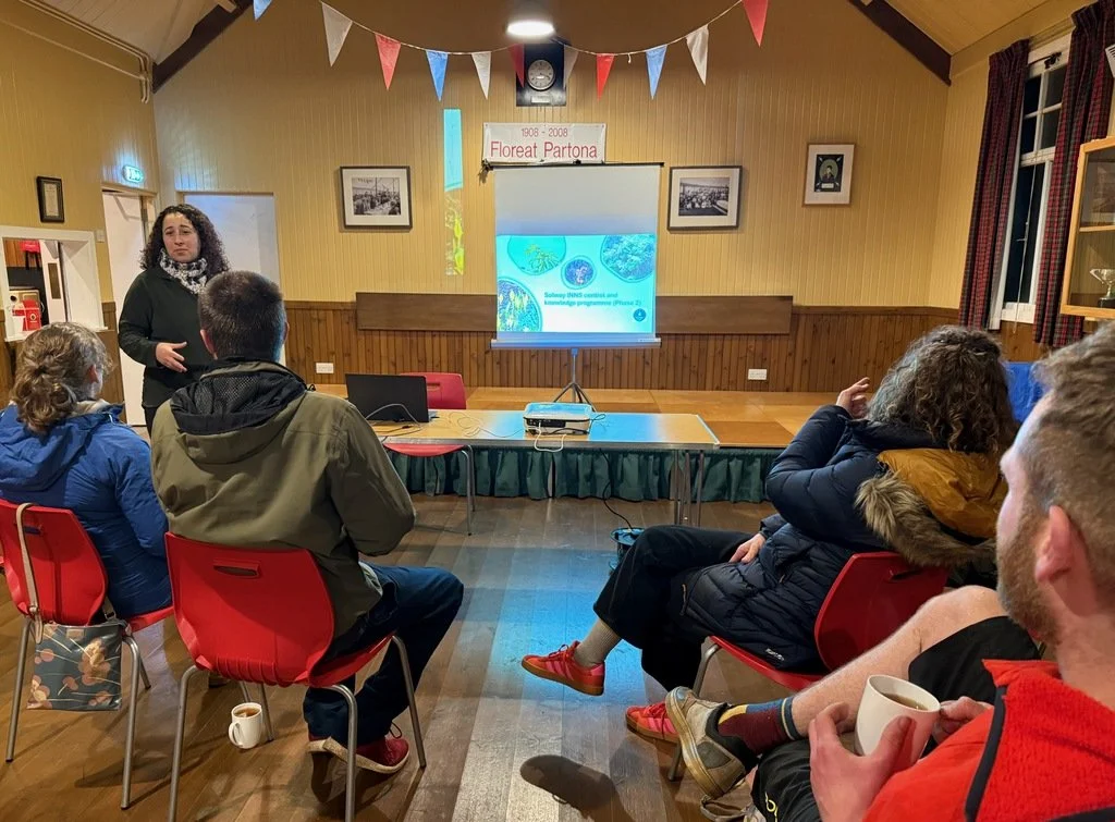 Citizen Science talk in Parton delivers advice on Invasive Non-Native Species