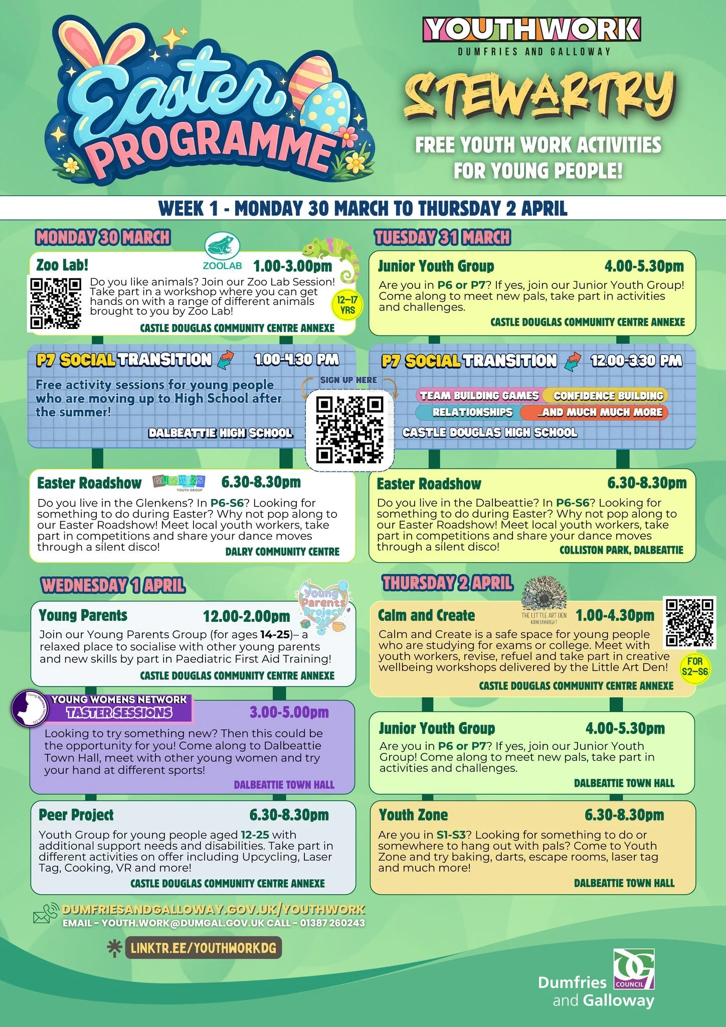 DG YouthWork Easter week 1