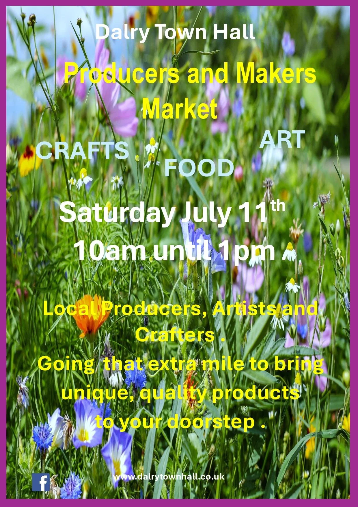 Dalry Town Hall Producers and Makers Market