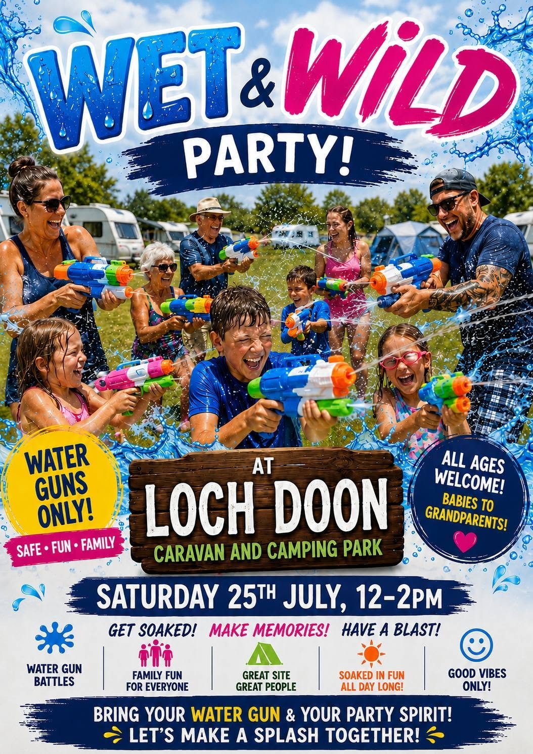 Wet & Wild Party, Loch Doon