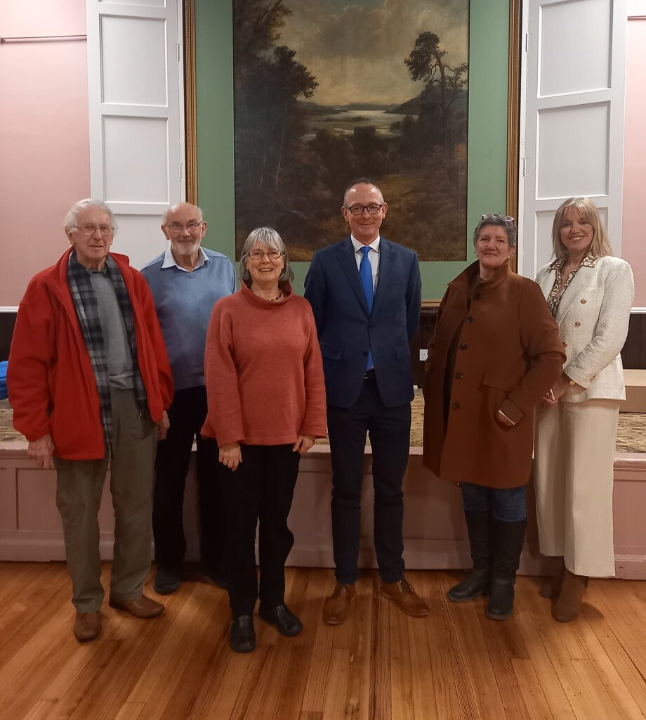 John Lamont MP joins the Hubbub at New Galloway Town Hall