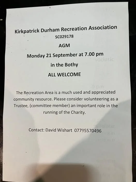 KPD Recreation Association AGM