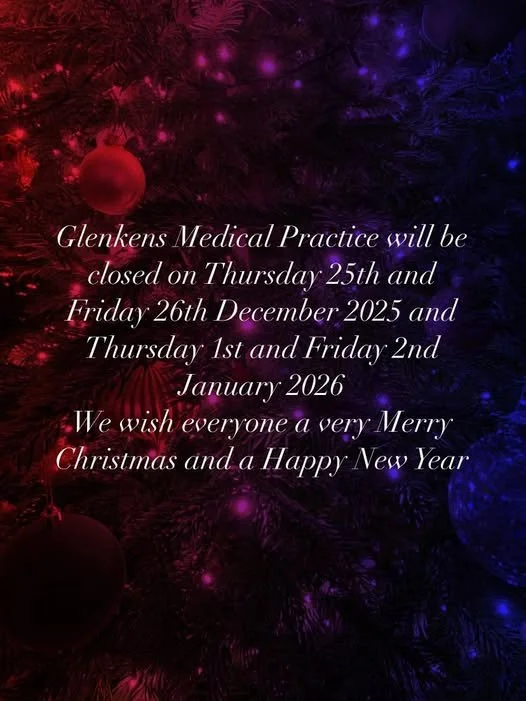 Glenkens Medical Practice Xmas 25 