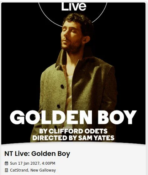 NT Live: Golden Boy