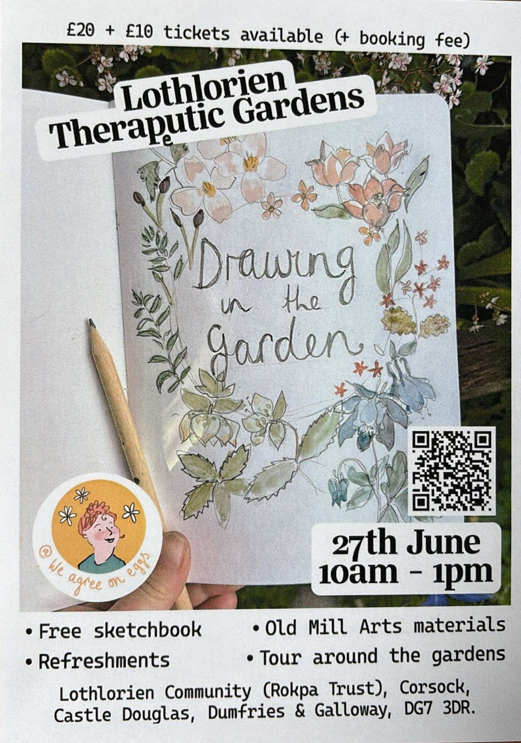 Drawing Workshop at Lothlorien