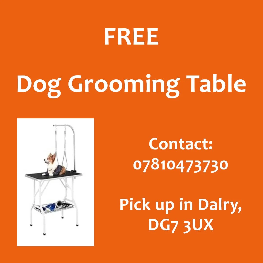 Free Dog Grooming Table
