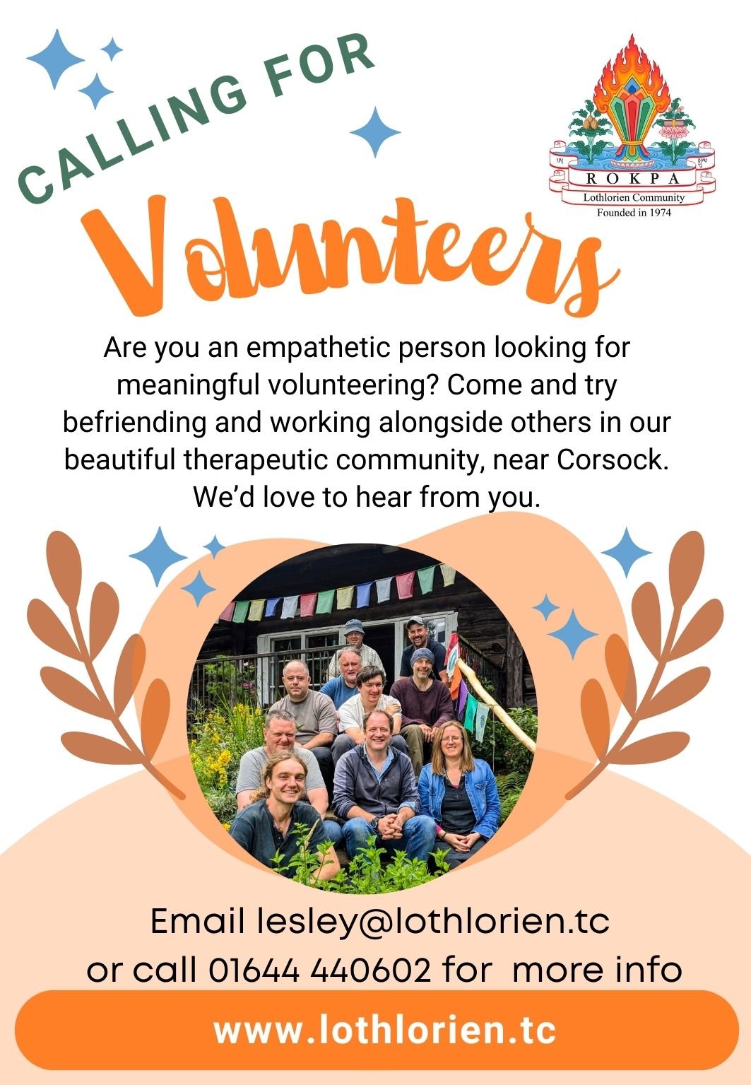 Calling for Volunteers