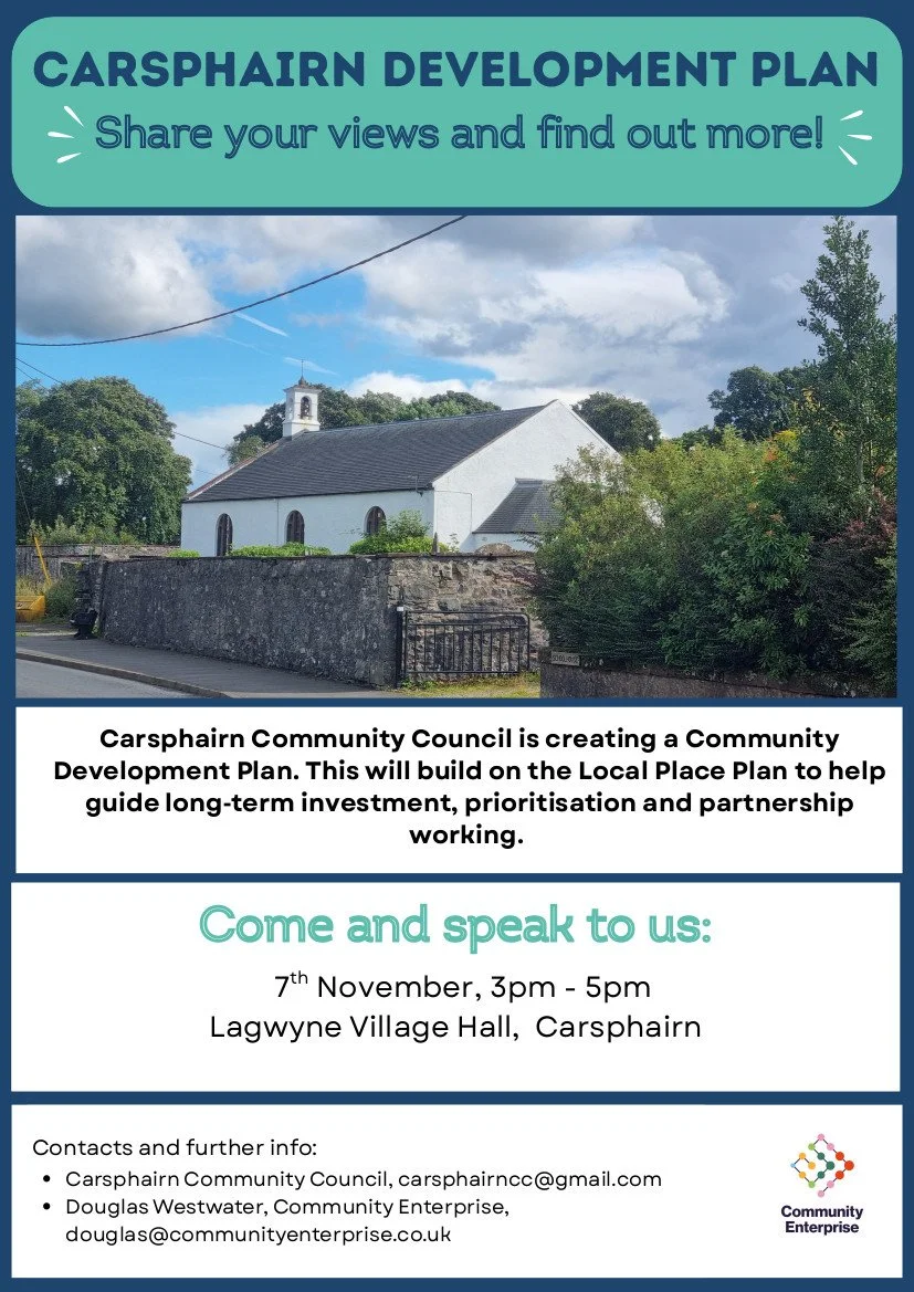 Carsphairn Development Plan Meeting