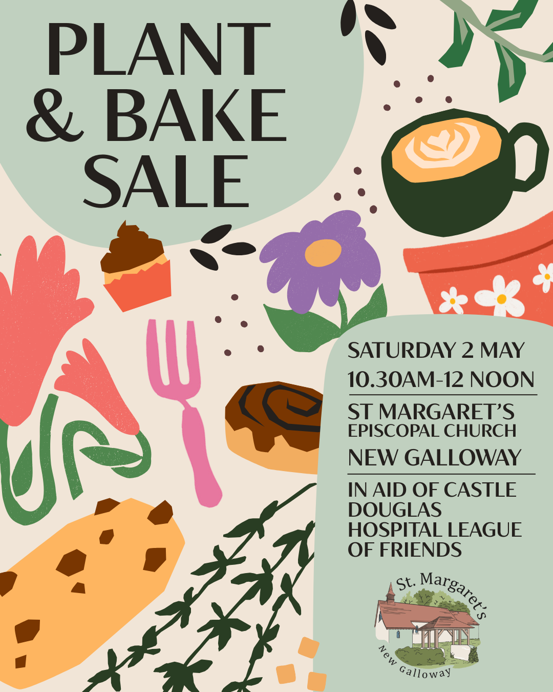 Plant and Bake Sale