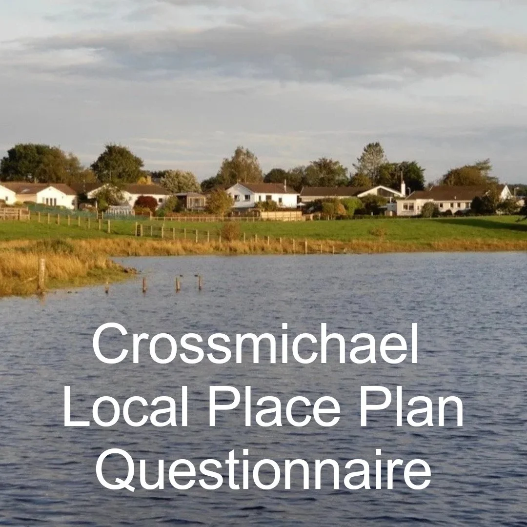 Crossmichael Local Place Plan Questionnaire launched