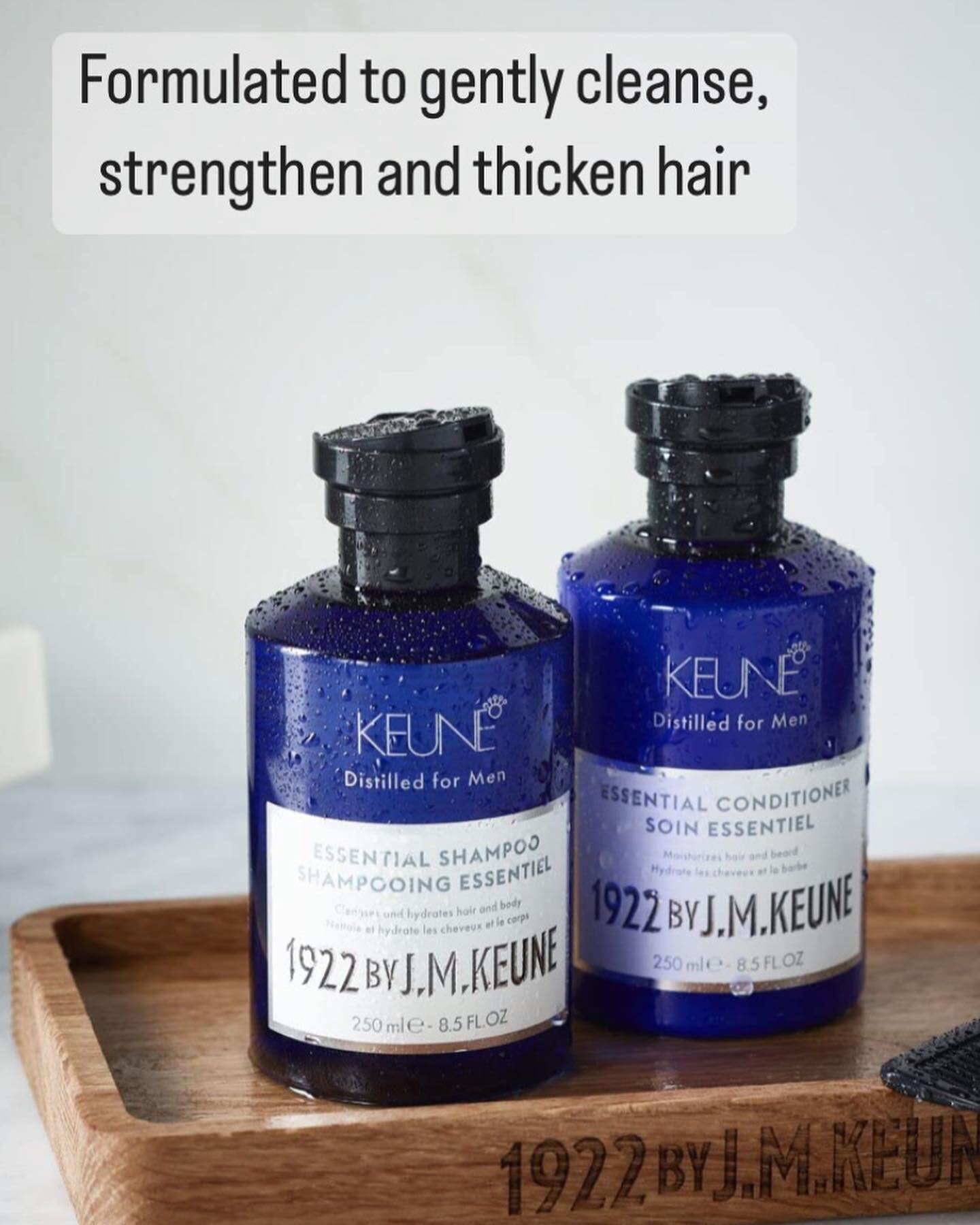 FOR THE BOYS 🙋&zwj;♂️ 

We have not forgotten about you! We wanted to take the time today to talk about Keune&rsquo;s Men&rsquo;s 1922 Range and why we love it!&nbsp;

THE BEST INGREDIENTS&nbsp;
Developed in laboratories in the Netherlands, 1922 by 