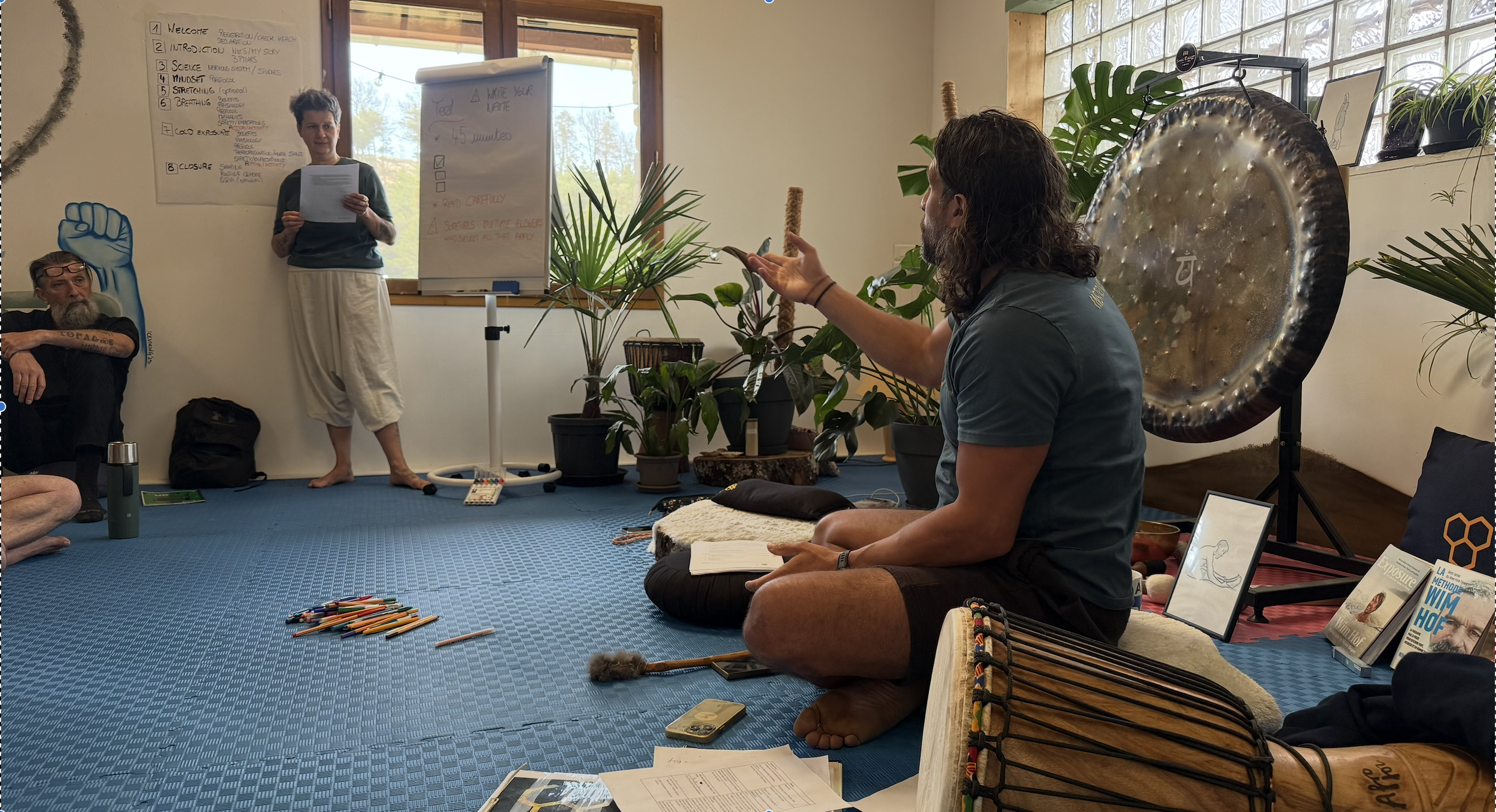 Première semaine internationale de l’Académie Wim Hof Method au Centre France 🇫🇷