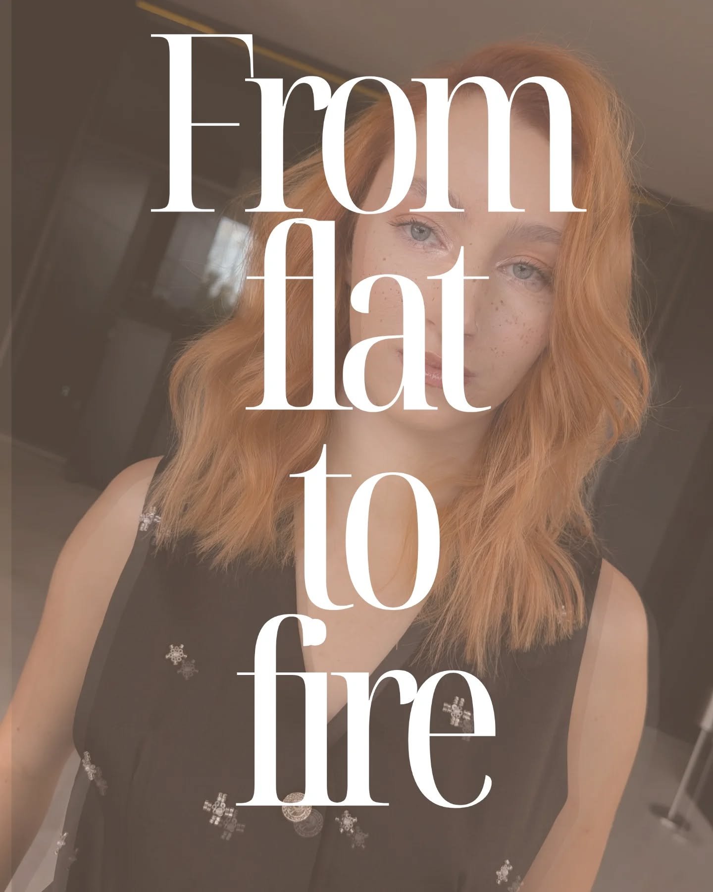 🔥 From Flat to Fire - Real Colour That Lights Up the Room 

This transformation was all about bringing vibrancy , tone and that &ldquo;wow&rdquo; back into her hair.

It was about creating a custom colour that felt like her: low-maintenance, high-im