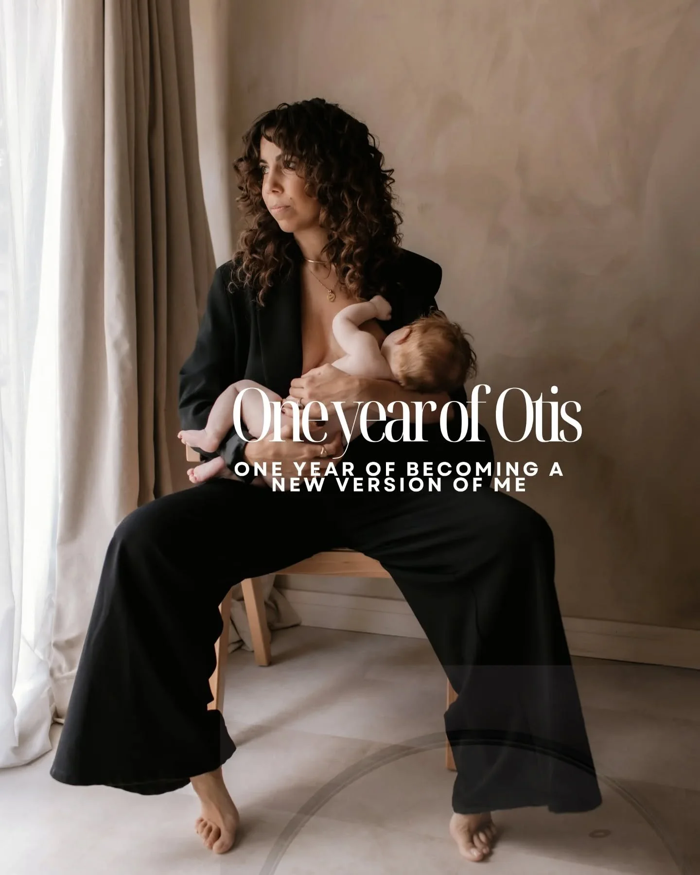 One year of Otis meant one year of becoming someone new.

There&rsquo;s this quiet pressure that after becoming a mum, you should return the same.
That you should bounce back.
That nothing should change.

But everything changes.

And I don&rsquo;t sa