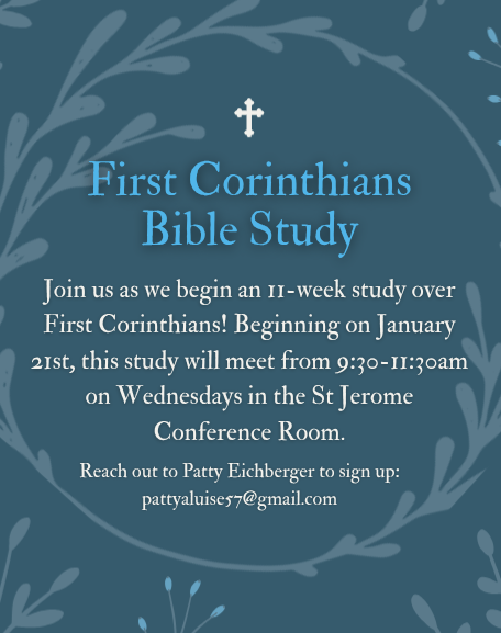 First Corinthians Bible Study 