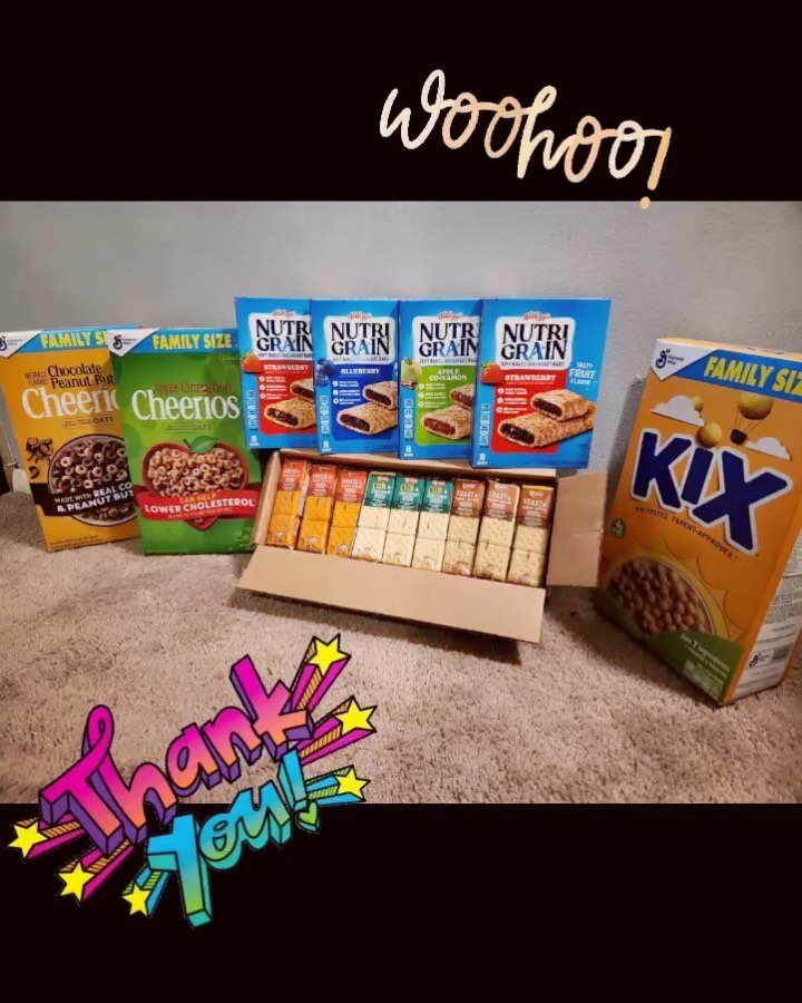 🥳 Wow! 🤩 We wanna give super-sweet shoutout to Julianne for this AWESOME donation to the Cereal Bar!! Thank you SO MUCH for your contribution &amp; kind words! You rock!! 💚🥣🥛💙 #Cereal #cerealbar #Freefood #charity #nonprofit
