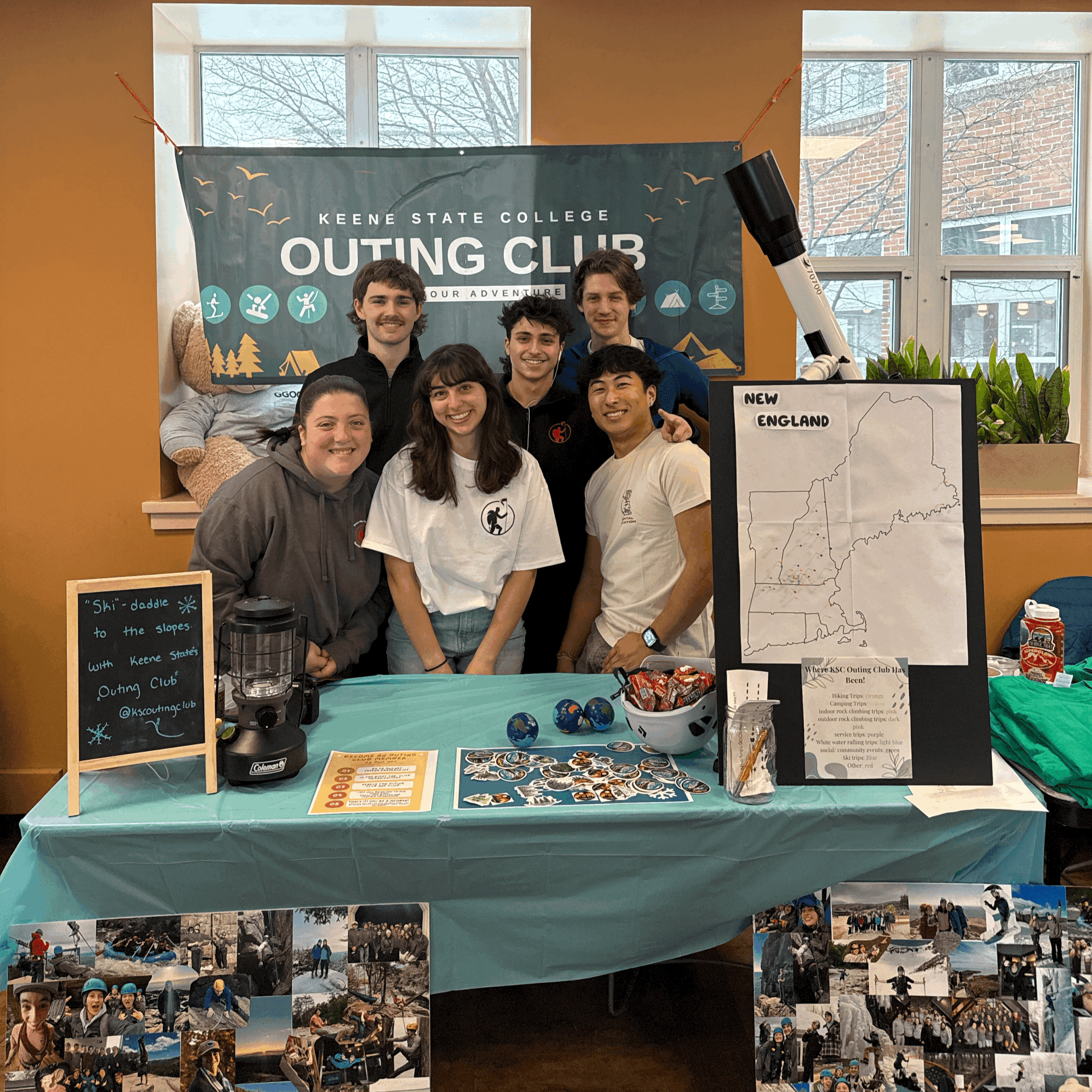 Outing Club General Meeting Tabling