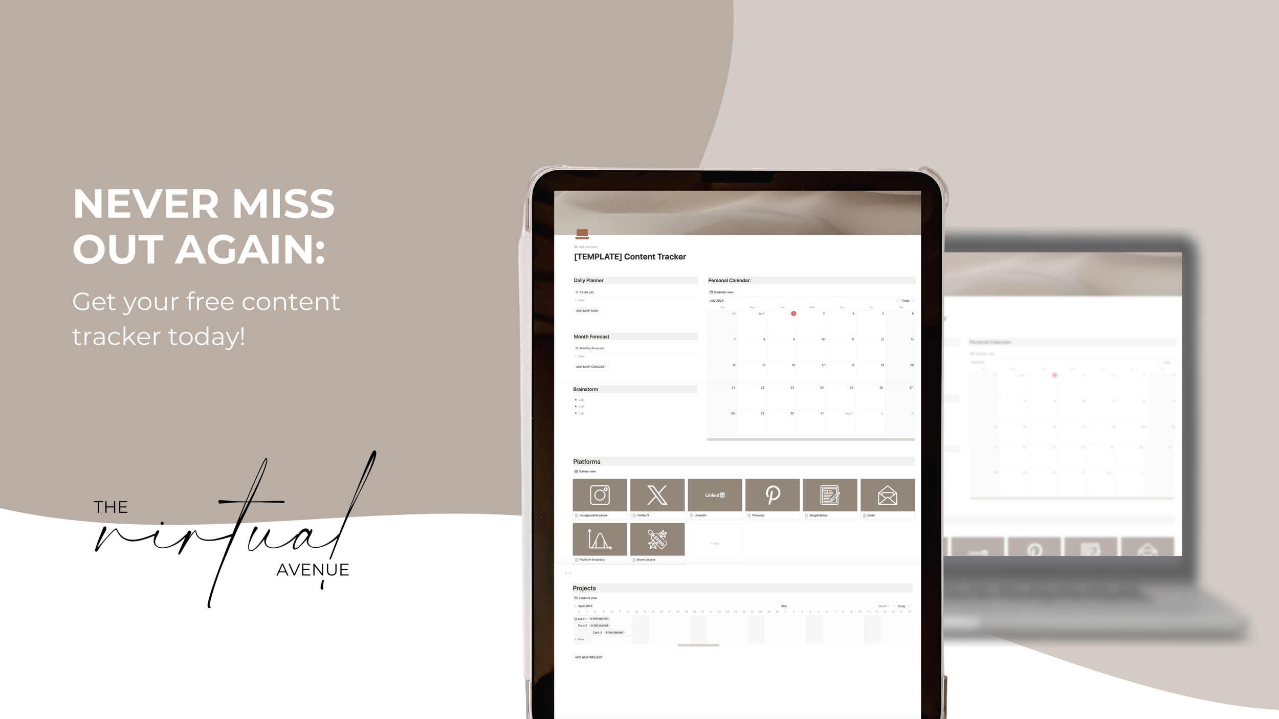 Content Tracker - Freebie — The Virtual Avenue