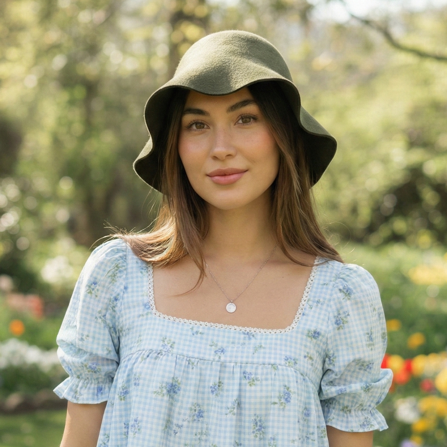 Whispering Willow Wool Cloche