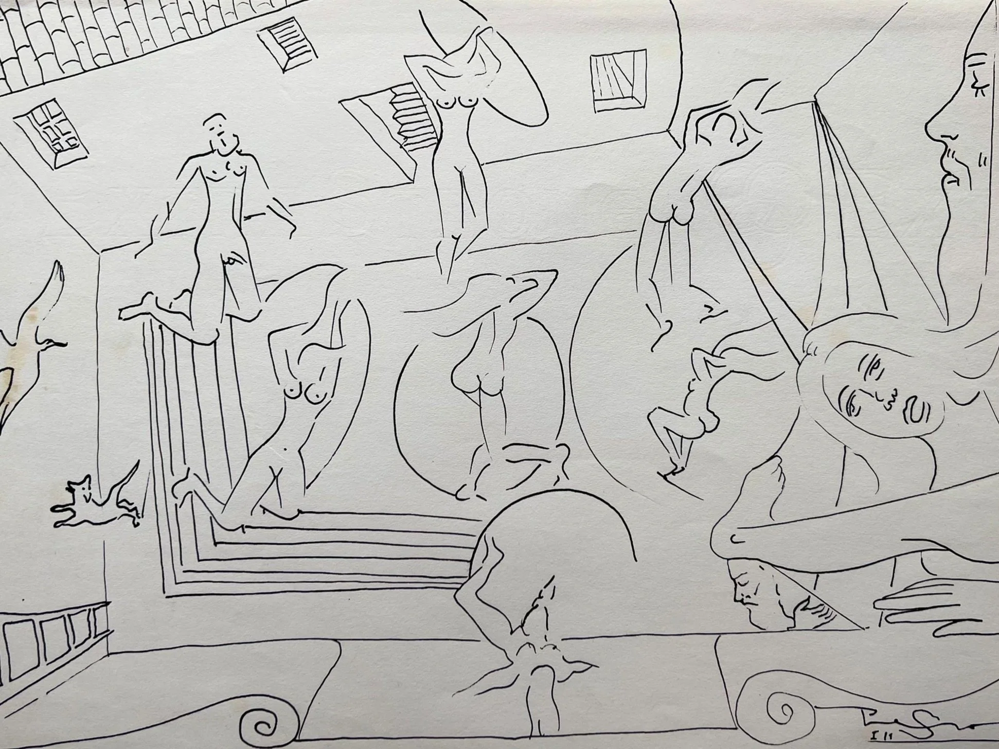 Dessins a la plume