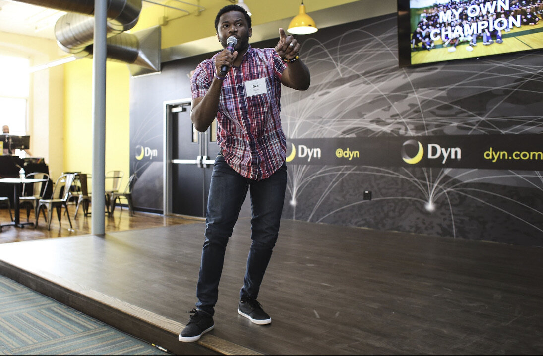 Blackboard stage, Equality and Diversity, Deo Mwano Consultancy