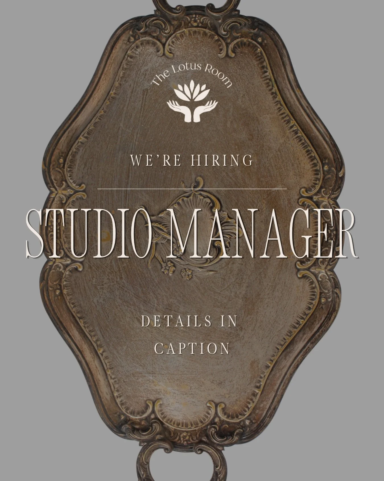 A rare opportunity within The Lotus Room is now open. ✨
We are seeking a strong, grounded leader to support the house, the team, and the experience we hold.

If it&rsquo;s you or someone you know apply or pass it along. 

🔗 full position details and