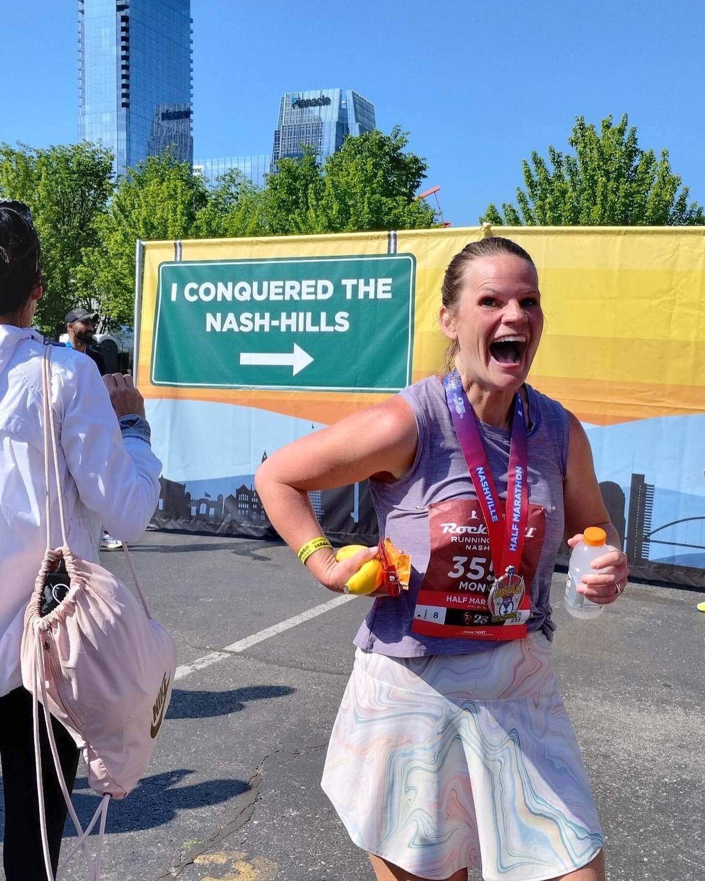 I didn&rsquo;t make my goal time at the Nashville Half Marathon this weekend. But I am far from disappointed actually. Why? Keep reading.

Eric and the boys stayed back to hold the fort down at home, hosting guests, making breakfast, turning rooms, g