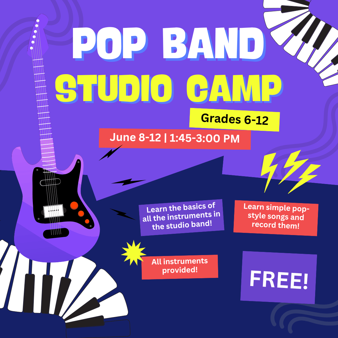 Pop Band Studio Camp