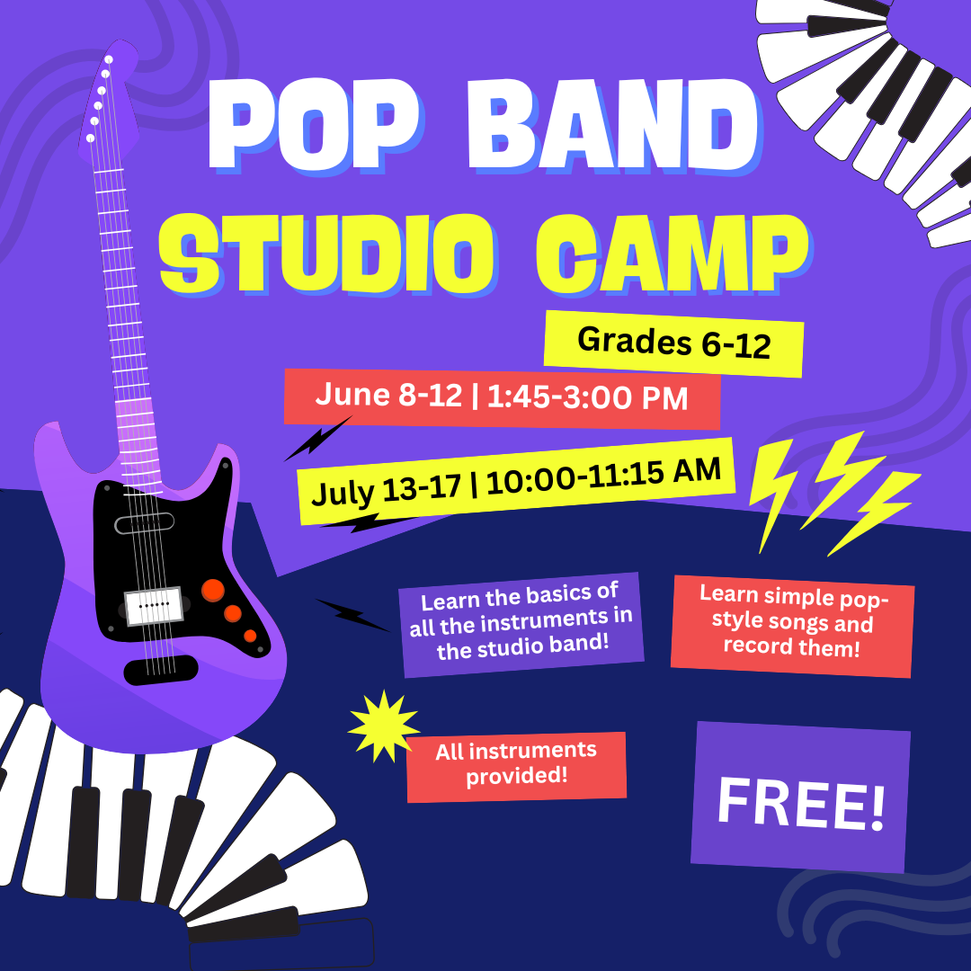 Pop Band Studio Camp