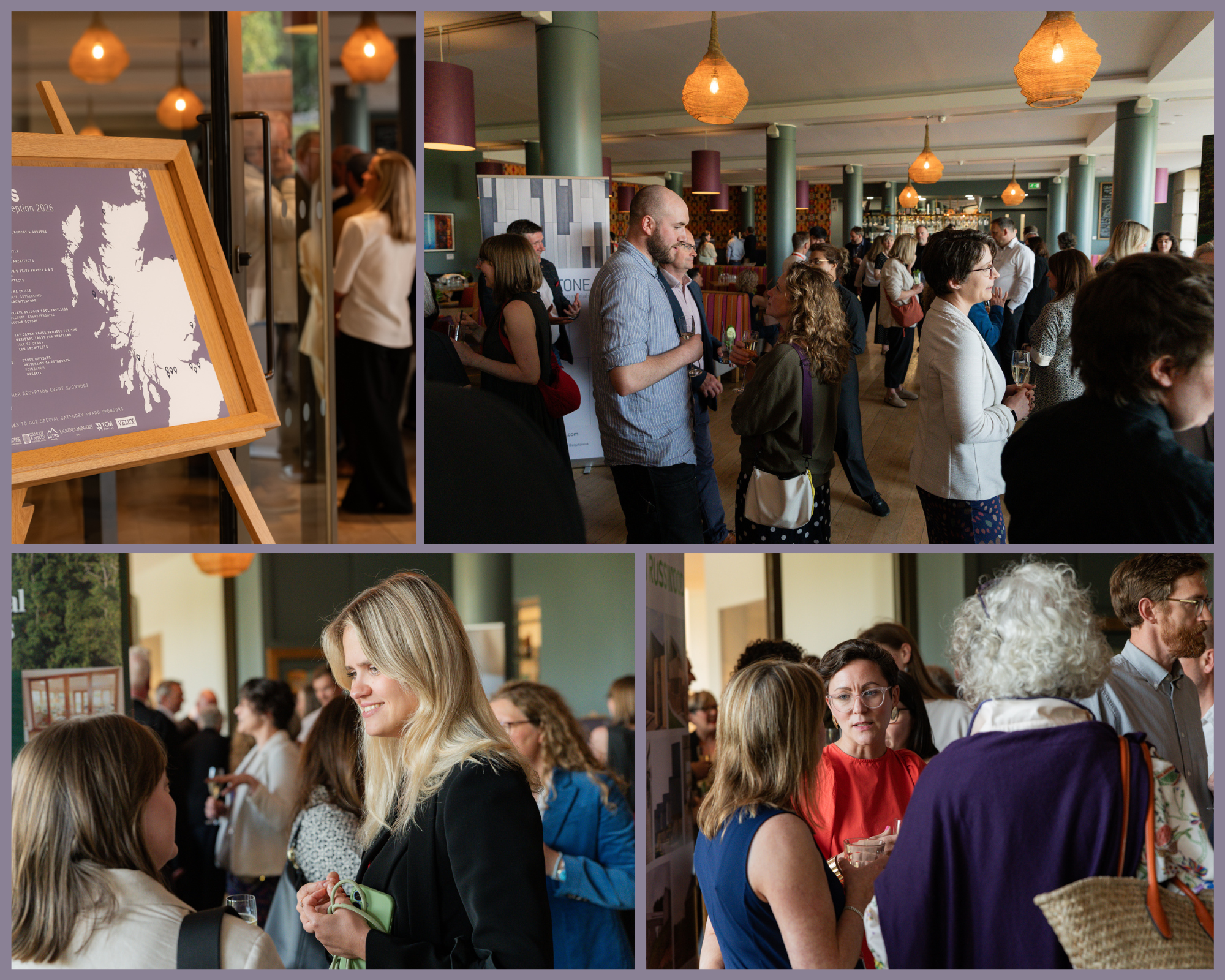 People enjoying themselves at the RIAS Awards 2026 Summer Reception
